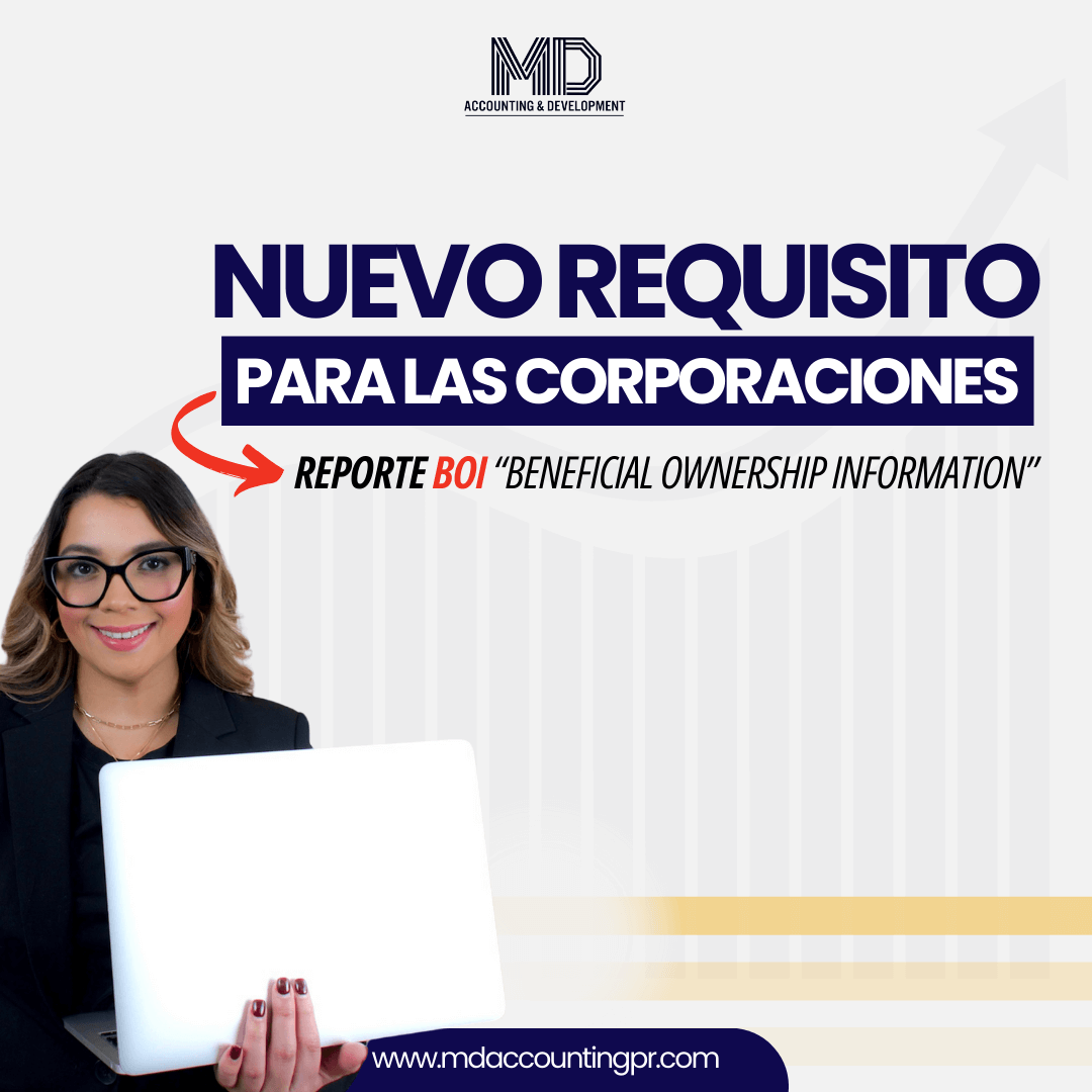 Nuevo requisito para las corporaciones "Reporte BOI"