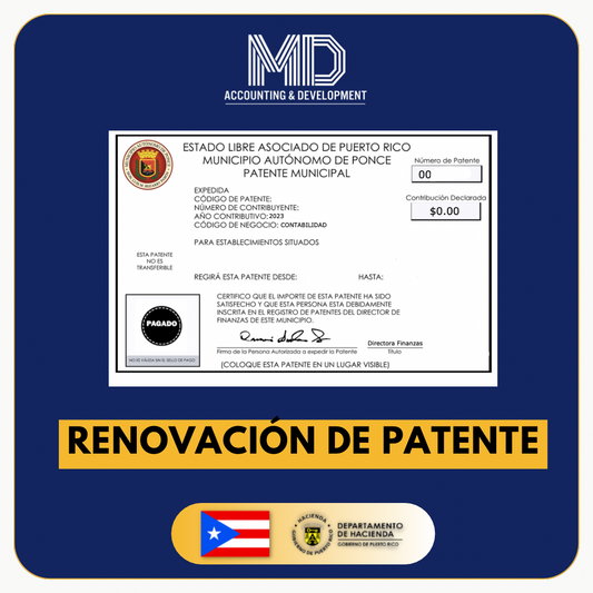 Renovación de Patente