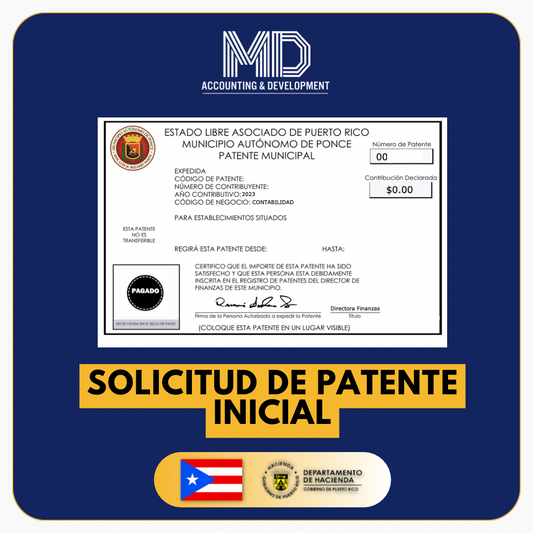Solicitud Inicial de Patente