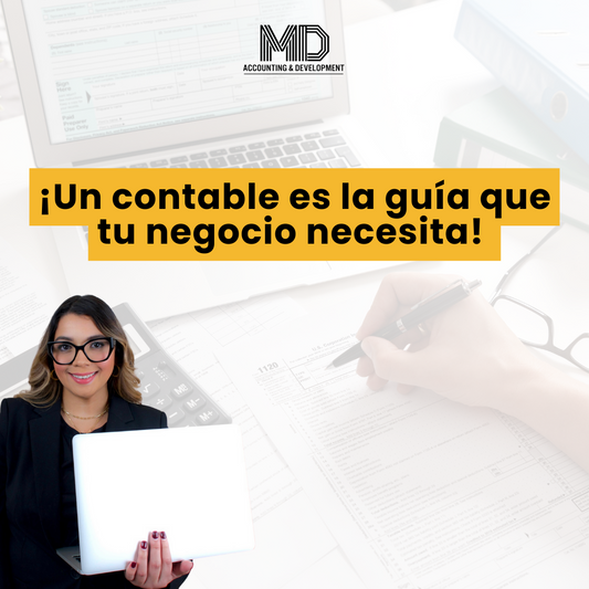 ¡Un contable es la guía que tu negocio necesita! 👀
